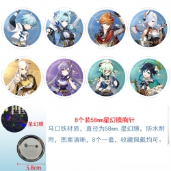 Genshin Impact Anime round Ast...