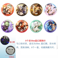 Genshin Impact Anime round Ast...