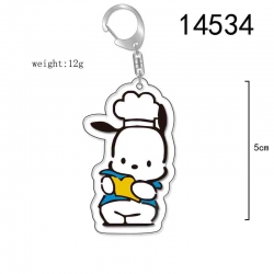 Pochacco  Anime Acrylic Keycha...