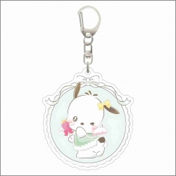 Sanrio Acrylic D button bag pe...