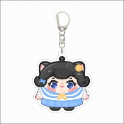 Egg Party Acrylic D button bag...