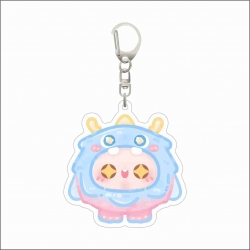 Egg Party Acrylic D button bag...