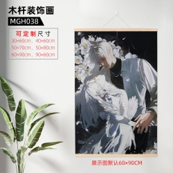 Light and Night Wooden pole de...