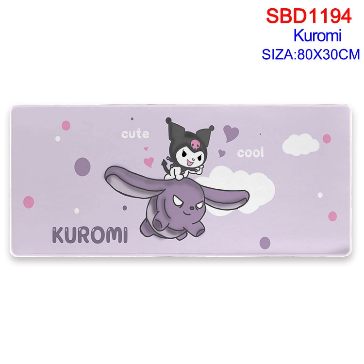 Kuromi Animation peripheral locking mouse pad 80X30cm  SBD-1194-2