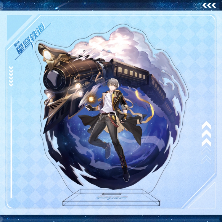 Honkai: Star Anime characters acrylic Standing Plates Keychain 16cm