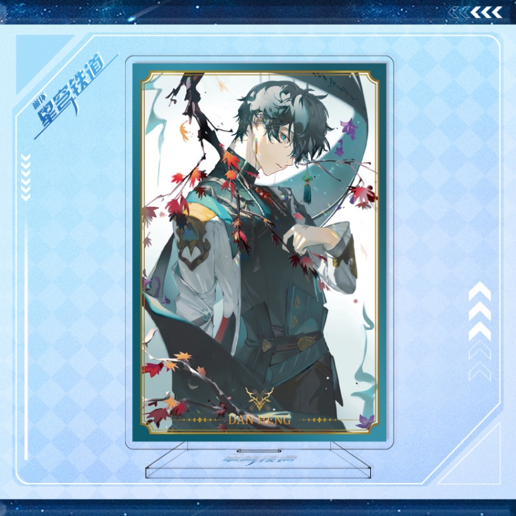 Honkai: Star Anime characters acrylic Standing Plates Keychain 16cm