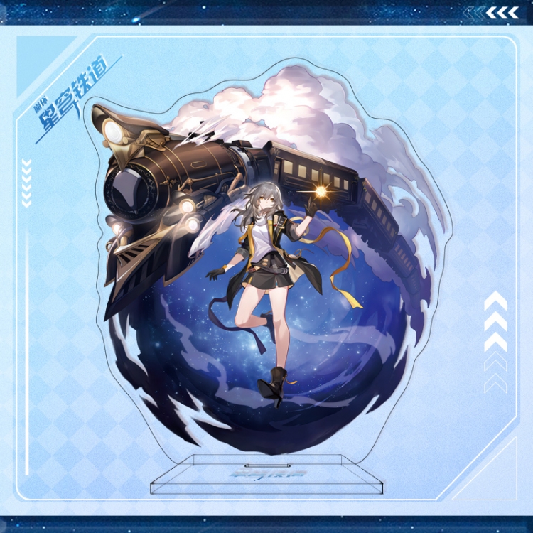 Honkai: Star Anime characters acrylic Standing Plates Keychain 16cm