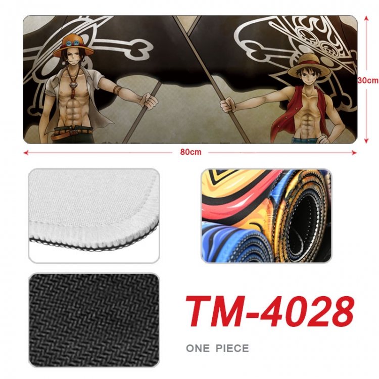 One Piece Anime peripheral new lock edge mouse pad 80X30cm TM-4028