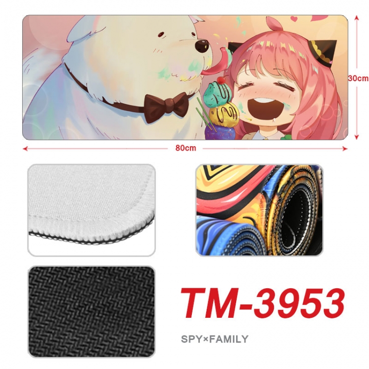 SPY×FAMILY Anime peripheral new lock edge mouse pad 80X30cm TM-3953
