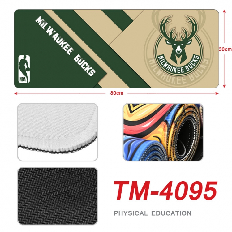 NBA  Anime peripheral new lock edge mouse pad 80X30cm TM-4095