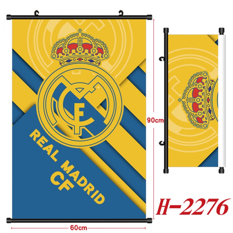 NBA Black Plastic Rod Canvas Painting Wall Scroll 60X90CM H-2276