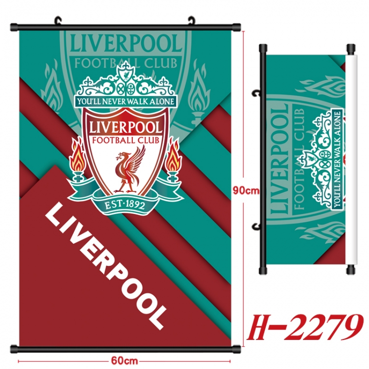 NBA Black Plastic Rod Canvas Painting Wall Scroll 60X90CM  H-2279