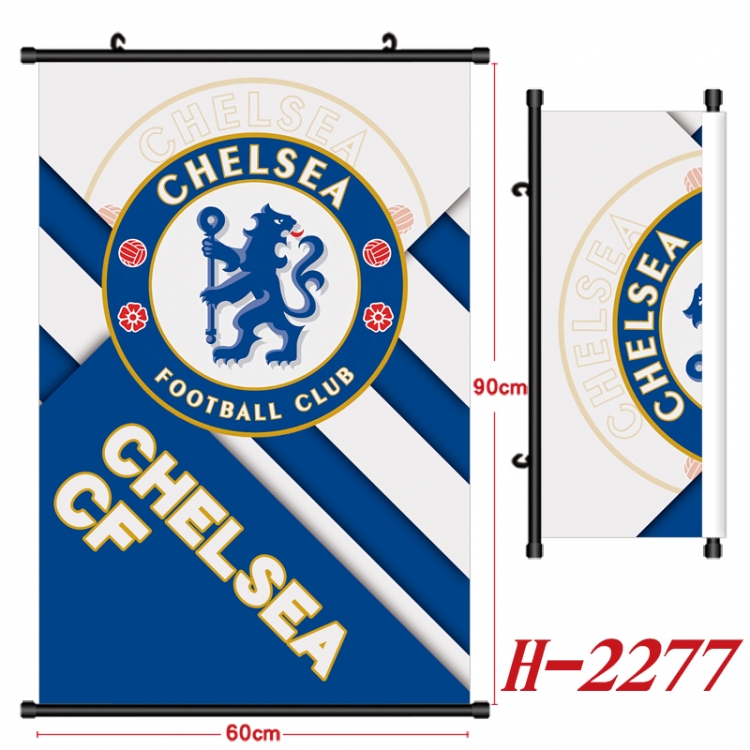 NBA Black Plastic Rod Canvas Painting Wall Scroll 60X90CM  H-2277