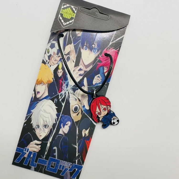 BLUE LOCK  Anime Surrounding Leather Rope Necklace Pendant price for 5 pcs  3727