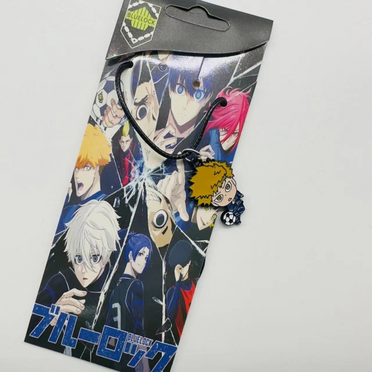 BLUE LOCK  Anime Surrounding Leather Rope Necklace Pendant price for 5 pcs 3710