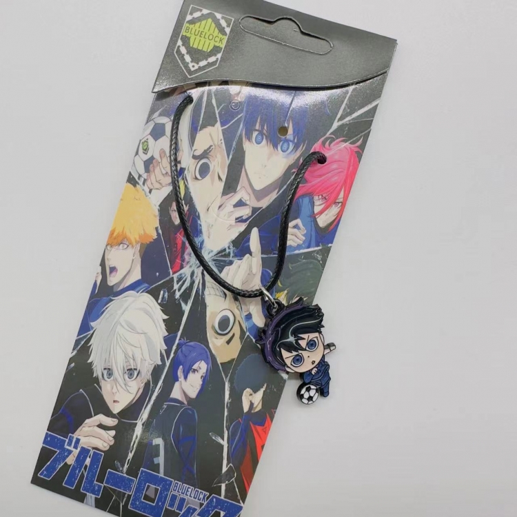 BLUE LOCK  Anime Surrounding Leather Rope Necklace Pendant price for 5 pcs 3702