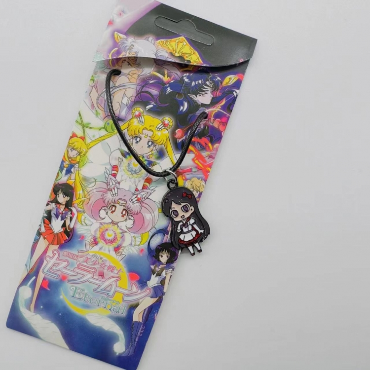 sailormoon Anime Surrounding Leather Rope Necklace Pendant price for 5 pcs