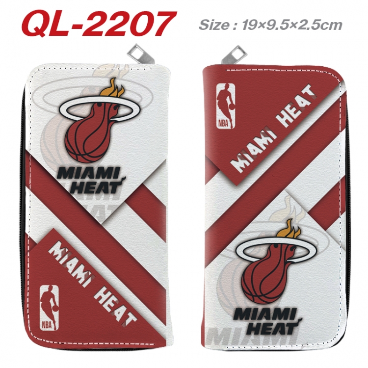 NBA movie star perimeter long zipper wallet 19.5x9.5x2.5cm QL-2207