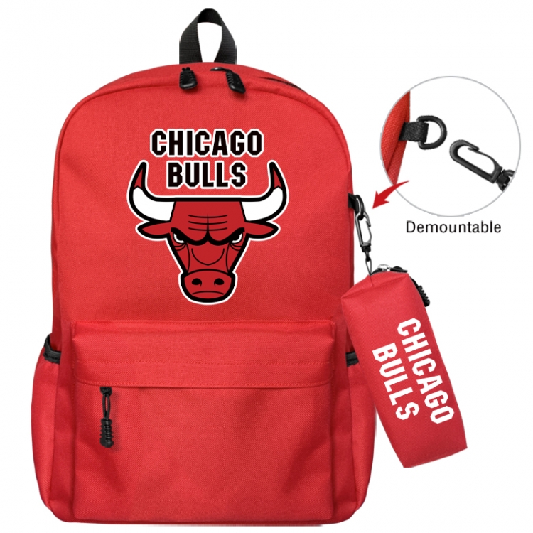 Sports Film and Television backpack schoolbag+small pen bag school bag 43X35X12CM