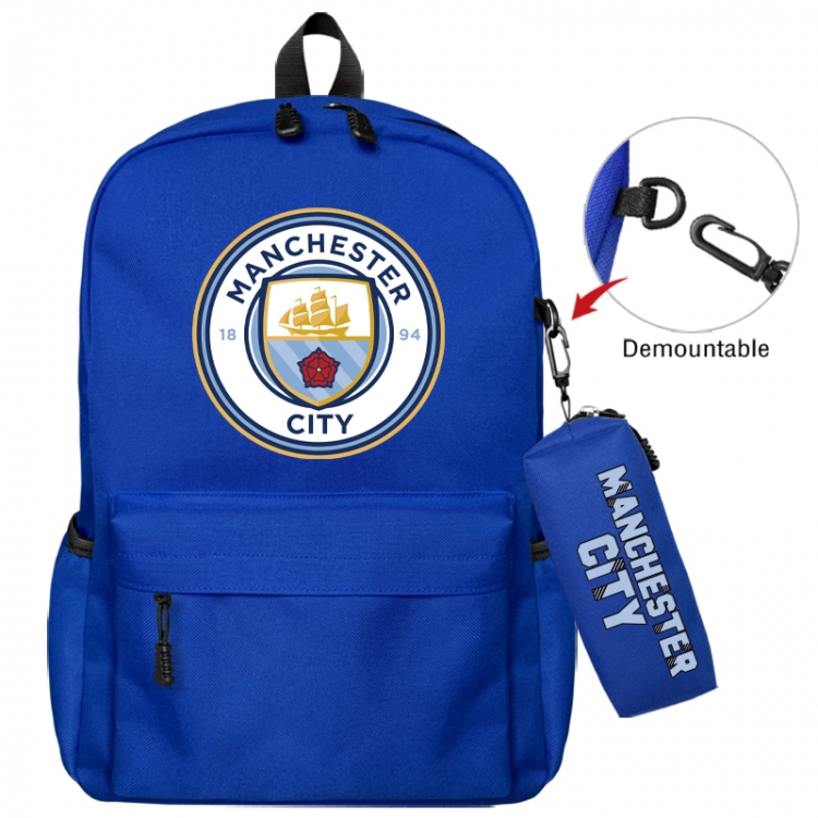 Sports Film and Television backpack schoolbag+small pen bag school bag 43X35X12CM