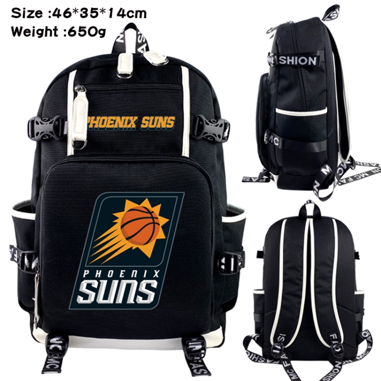 Football Data USB backpack Cartoon printed student backpack 46X35X14CM 650G