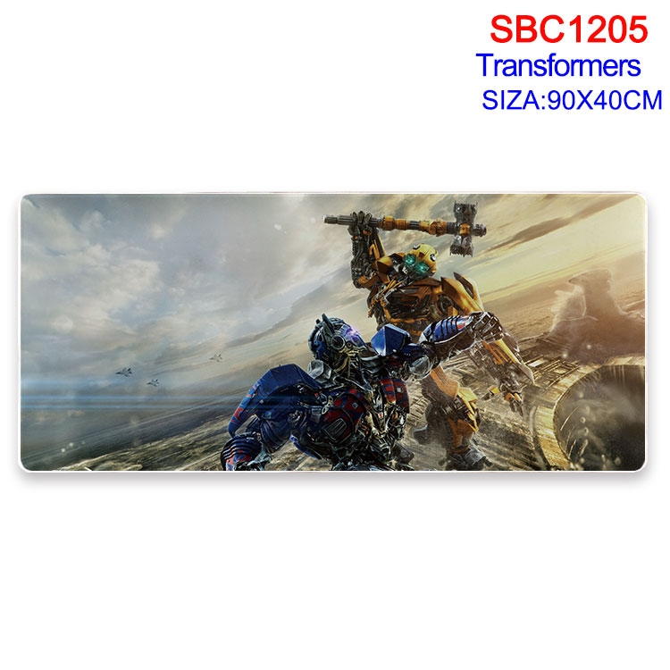 Transformers Anime peripheral edge lock mouse pad 90X40CM