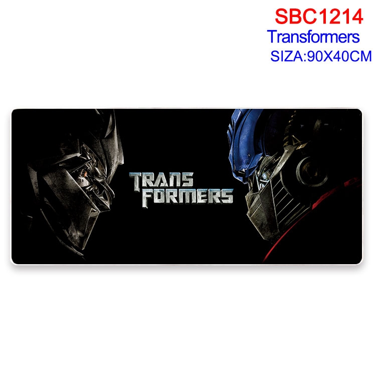 Transformers Anime peripheral edge lock mouse pad 90X40CM