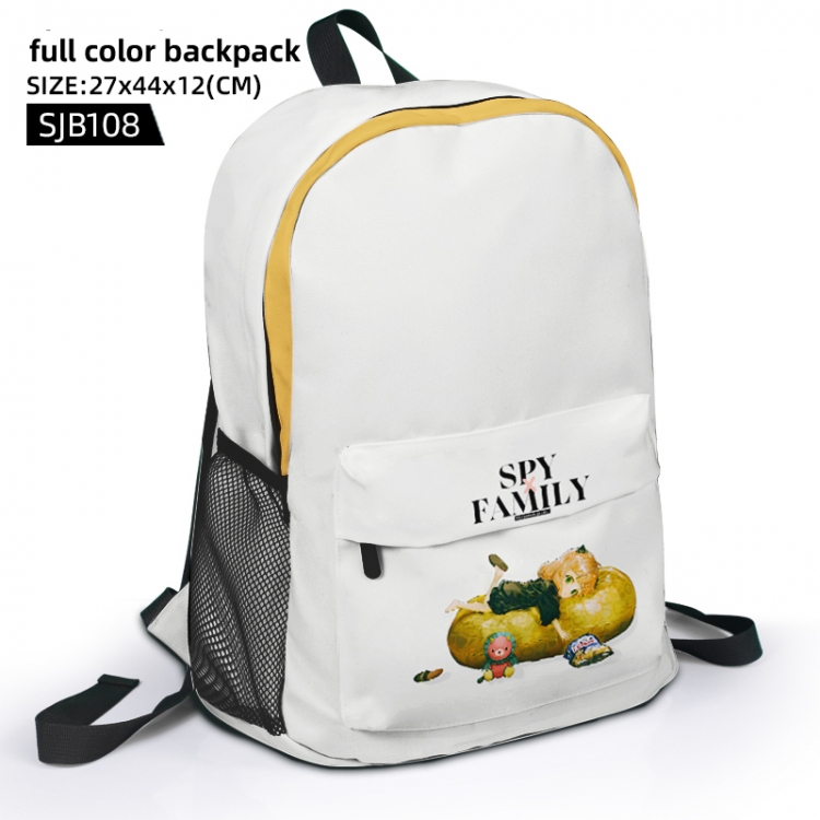 SPY×FAMILY Anime Full Color Backpack 27x44x12cm supports customization of individual graphics SJB108