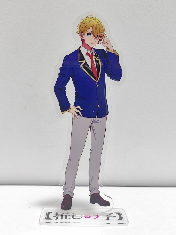 Oshi no ko Anime Laser Acrylic Humanoid keychain Standing Plates