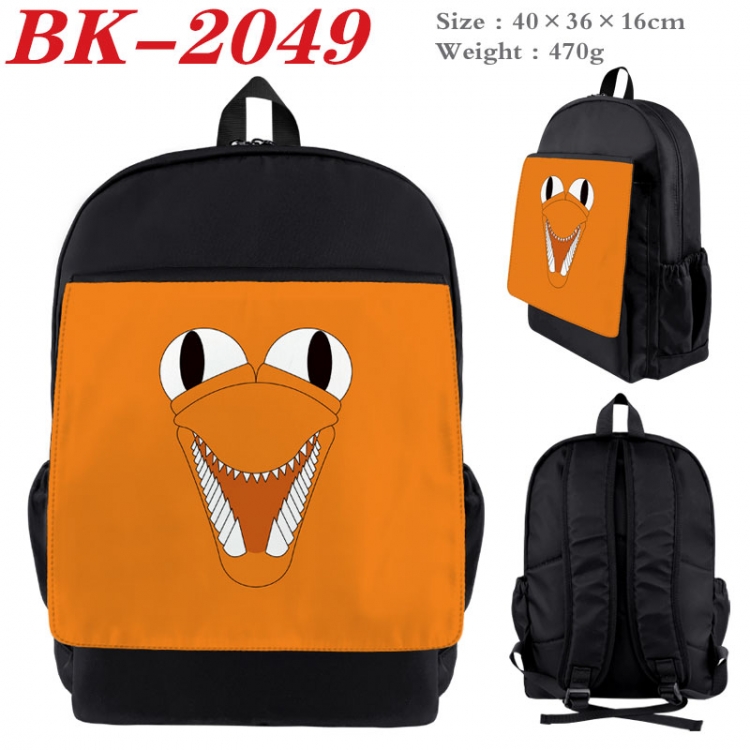 Rainbow Friend New nylon canvas waterproof backpack 40X36X16CM  BK-2049