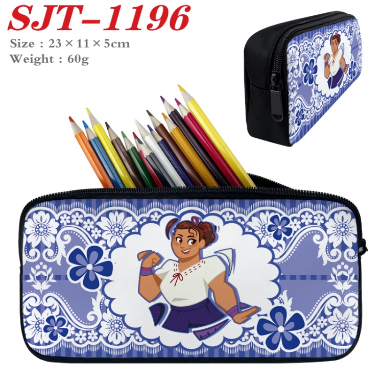 full house of magic  Anime nylon student pencil case 23x11x5cm SJT-1196