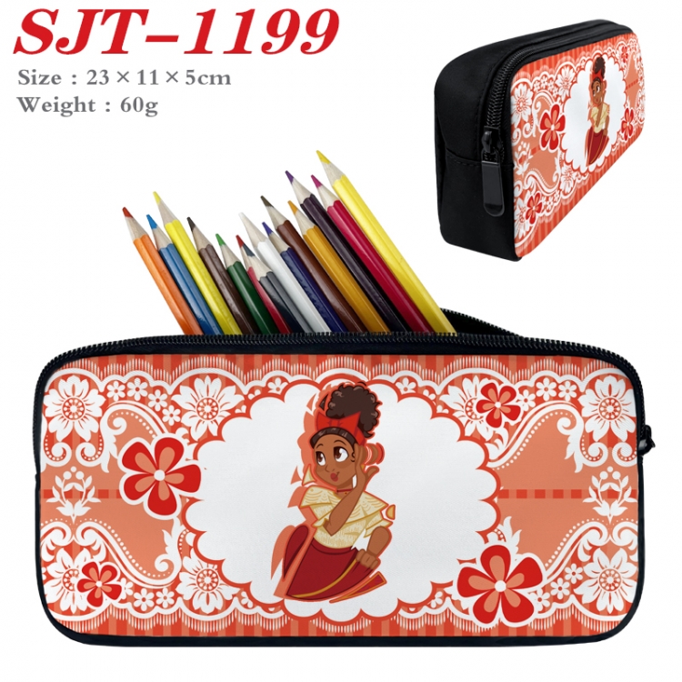 full house of magic  Anime nylon student pencil case 23x11x5cm SJT-1199