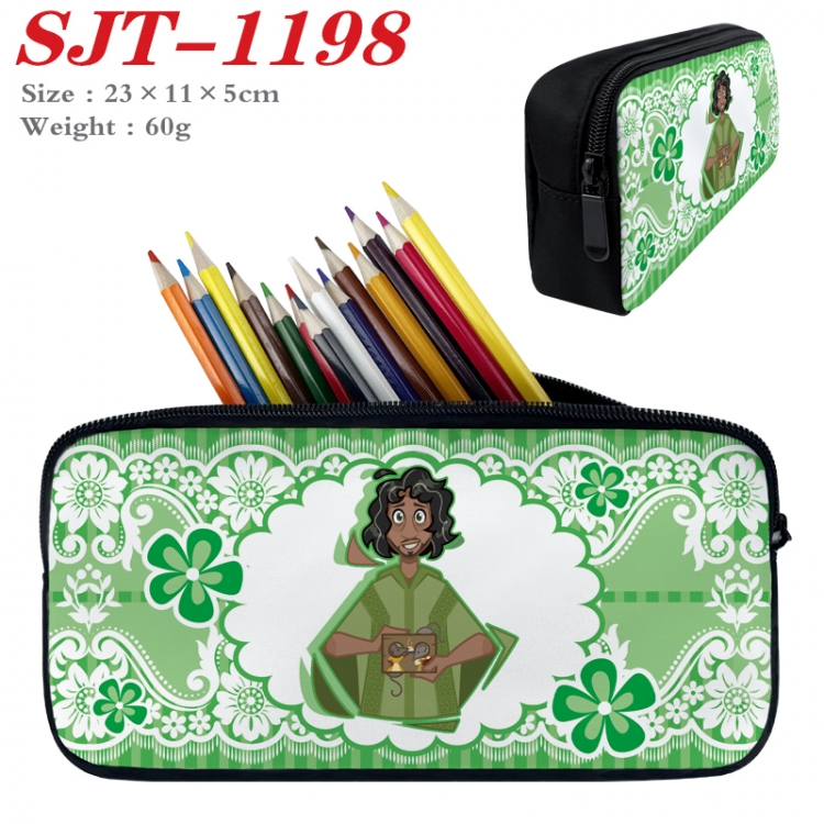 full house of magic  Anime nylon student pencil case 23x11x5cm SJT-1198
