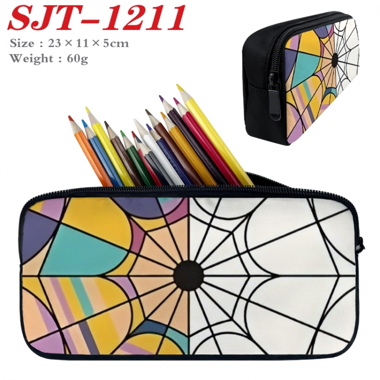 Wednesday  Anime nylon student pencil case 23x11x5cm  SJT-1211