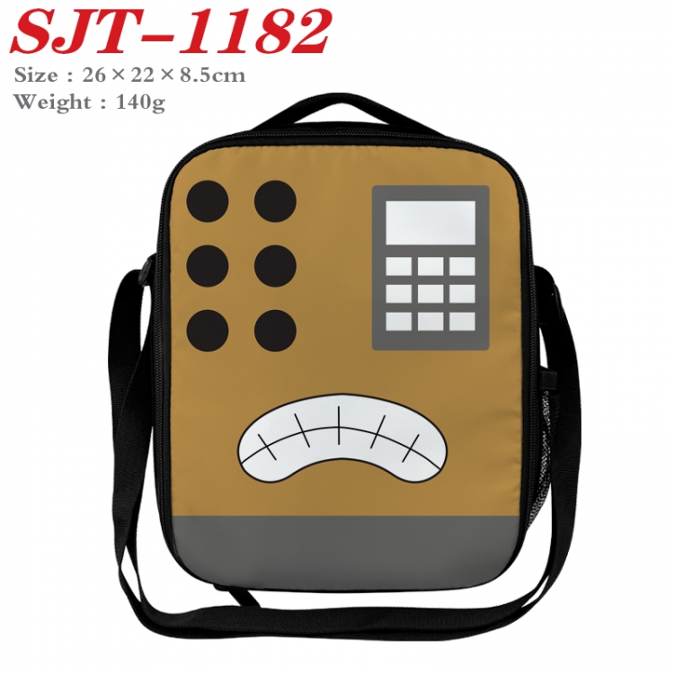 ROBLOX  Anime Lunch Bag Crossbody Bag 26x22x8.5cm SJT-1182