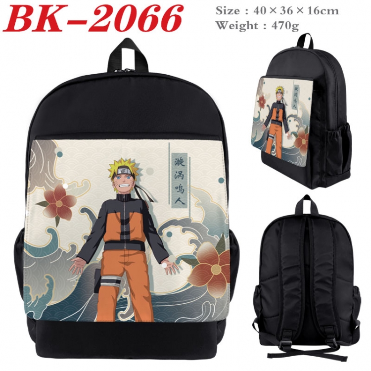 Naruto New nylon canvas waterproof backpack 40X36X16CM BK-2066