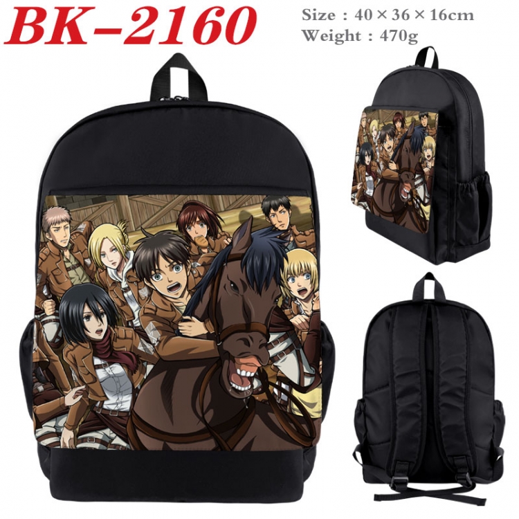Shingeki no Kyojin New nylon canvas waterproof backpack 40X36X16CM  BK-2160