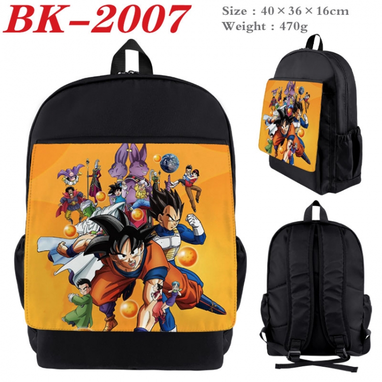 DRAGON BALL New nylon canvas waterproof backpack 40X36X16CM BK-2007