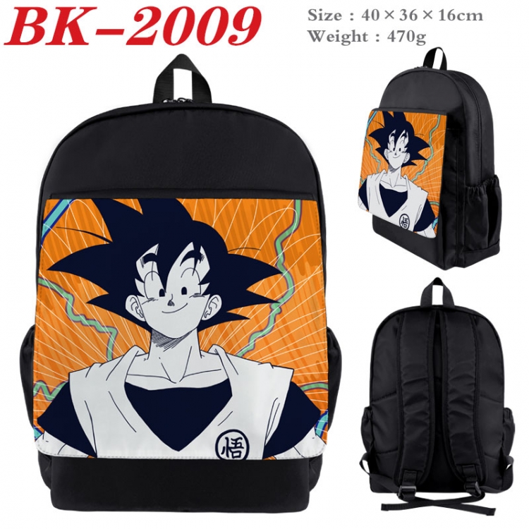 DRAGON BALL New nylon canvas waterproof backpack 40X36X16CM  BK-2009