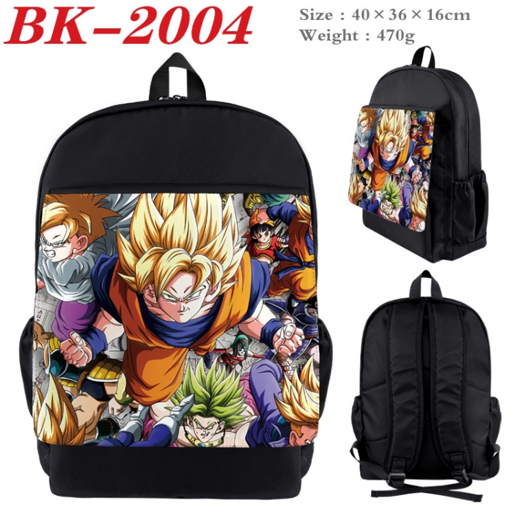 DRAGON BALL New nylon canvas waterproof backpack 40X36X16CM  BK-2004