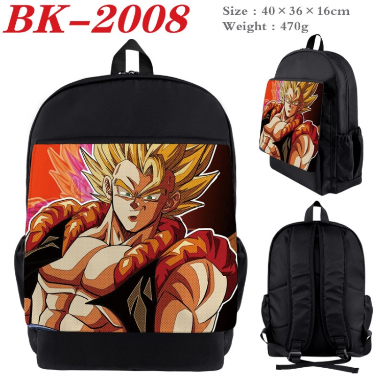 DRAGON BALL New nylon canvas waterproof backpack 40X36X16CM  BK-2008