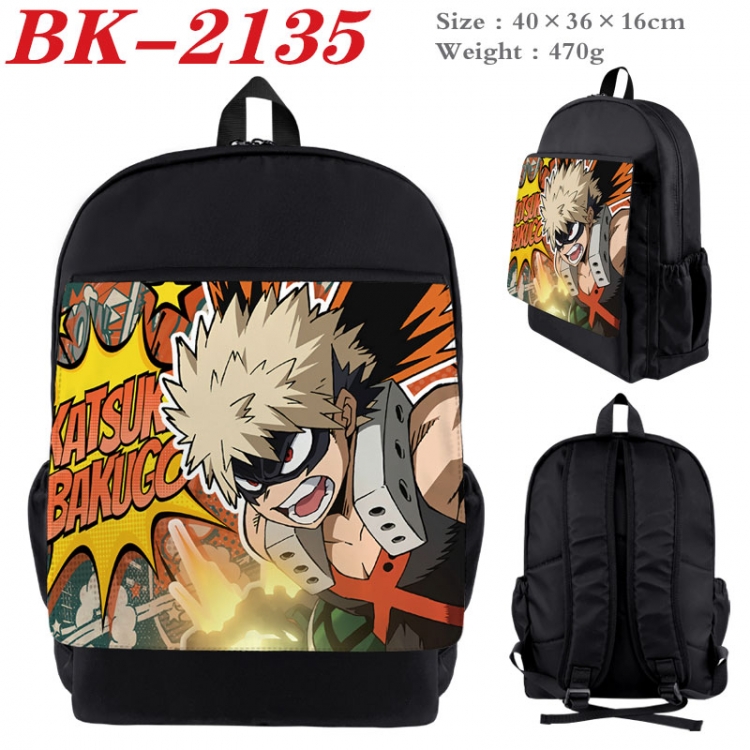 My Hero Academia New nylon canvas waterproof backpack 40X36X16CM  BK-2135