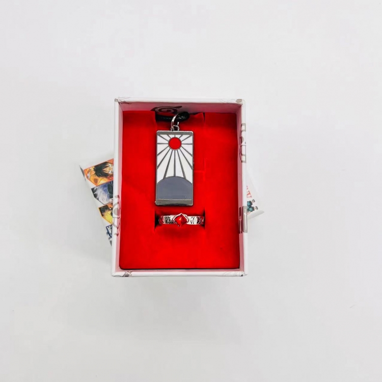 Demon Slayer KimetsAnime Surrounding Box Ring Necklace