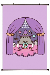 Pusheen Anime black Plastic ro...