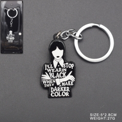 Wednesday Anime cartoon keycha...