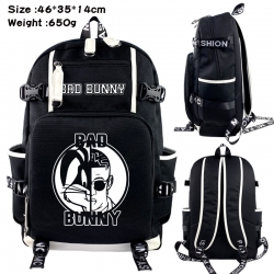 bad bunny Data USB backpack Ca...