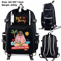 bad bunny Data USB backpack Ca...