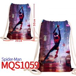 Spiderman Canvas drawstring po...