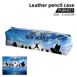 One Piece  Anime leather penci...