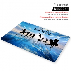 One Piece Anime short velvet f...